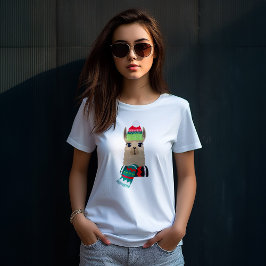 Camiseta Feriado divertido Alpaca