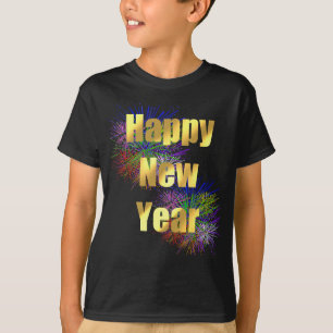 Camiseta Feriado do feliz ano novo