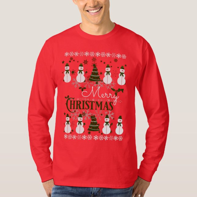 Camiseta Feriado Feio Feliz Natal (Frente)