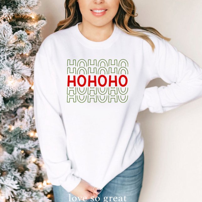 Camiseta Feriado HoHoHoHo (Criador carregado)
