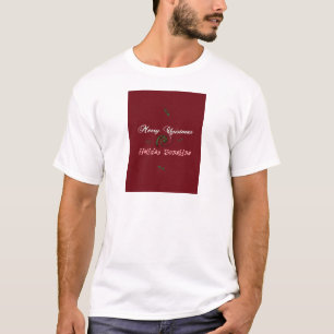 Camiseta Feriado Vermelho Feriado de Natal Desejo Sol.png