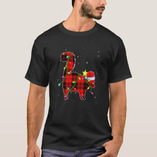 Camiseta Feriados das Luzes de Natal do Skunk Santa Hat