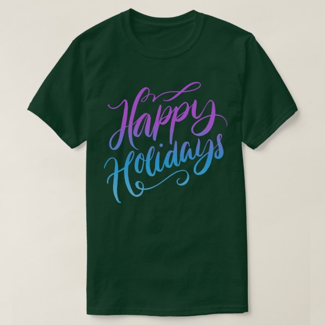 Camiseta Feriados Felizes Cozy (Frente do Design)