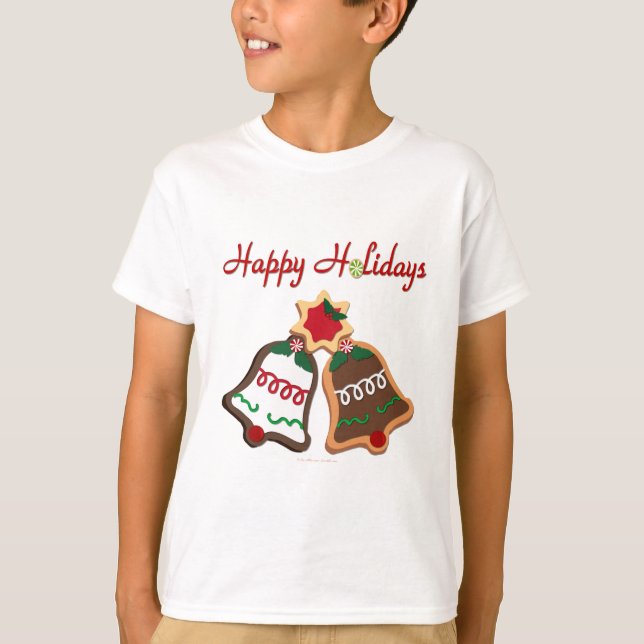 Camiseta Feriados Felizes Festas de Natal (Frente)