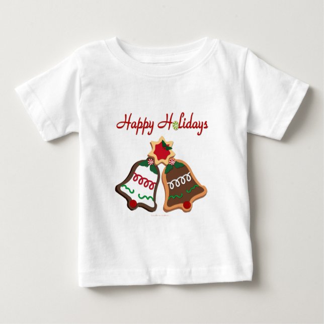 Camiseta Feriados Felizes Festas de Natal (Frente)