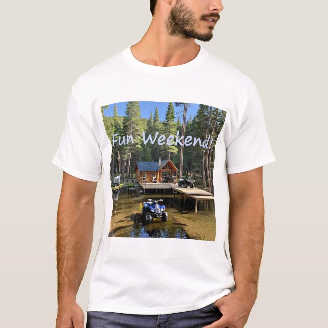 Camiseta Férias ATV de cabina (Frente)