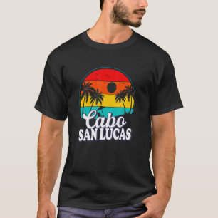 Camiseta Férias Cabo San Lucas México Retro Beach Souveni