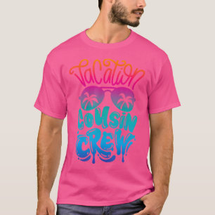Camiseta Férias Cousin Crew Camping Outdoor Sunset Summer