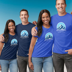 Camiseta férias da estância de esqui de Breckenridge Colora