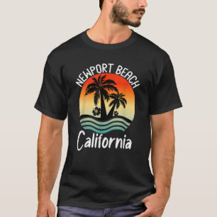 Camiseta Férias da família 2021 California Newport Beach Re
