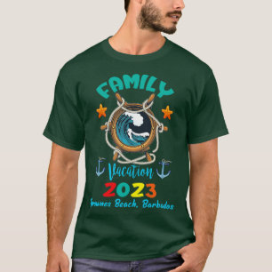 Camiseta férias da família 2023 Brownes Beach Barbados
