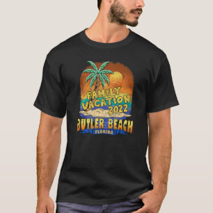 Camiseta Férias da Família Butler Beach Florida 2022 Souven