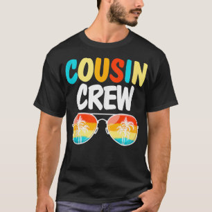 Camiseta Férias da Família Cousin Crew Férias de Verão Ócul