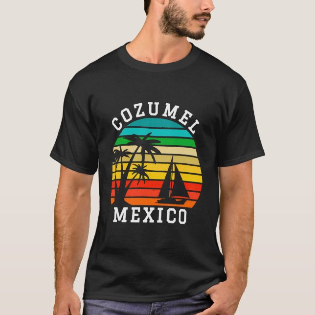 Camiseta Férias da Família Cozumel México (Frente)