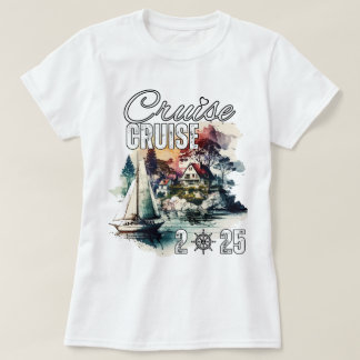 Camiseta Férias da Família Cruise Squad 2025