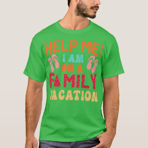 Camiseta Férias da família da marca 2023 Summer Beach Match