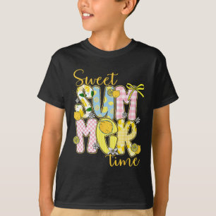Camiseta Férias da Família de Arcos de Limão de Coquetes de