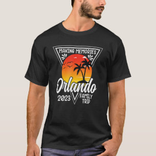 Camiseta Férias da Família Orlando Beach Trip Gro 2023