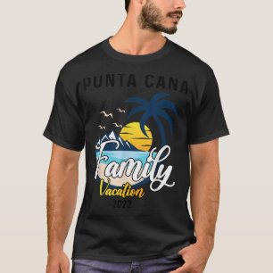 Camiseta Férias da Família Punta Cana 2022 Matching Dominic