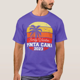 Camiseta Férias da Família Punta Cana 2023 Feriado Correspo