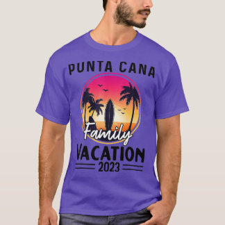 Camiseta Férias da Família Punta Cana 2023 Matching Dominic