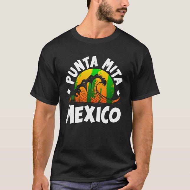 Camiseta Férias da Família Punta De Mita Mexico Summer Tour (Frente)