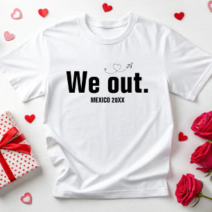 Camiseta Férias da Família Trip do México na Praia de Verão