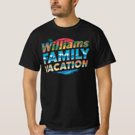 Camiseta Férias da Família Williams Viagem Cênica