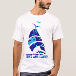 Camiseta Férias das Ilhas Turcas e Caicos