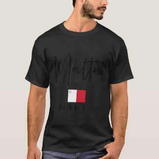 Camiseta Férias de Bandeira - Ilha de Malta