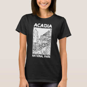 Camiseta Férias de Caminho do Parque Nacional Acadia 8
