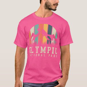 Camiseta Férias de Caminho do Parque Nacional da olimpiadas