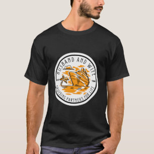 Camiseta Férias de cruzeiro em cruzeiro Casal de esposas de