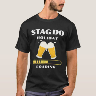 Camiseta Férias de Despedida de Solteiro Carregando  Estilo