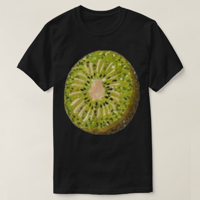 Camiseta Férias de Fruta de Kiwi engraçadas Praia Amantes d (Frente do Design)