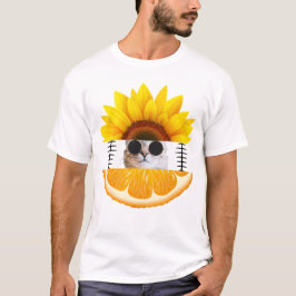 Camiseta Férias de Gato Verão