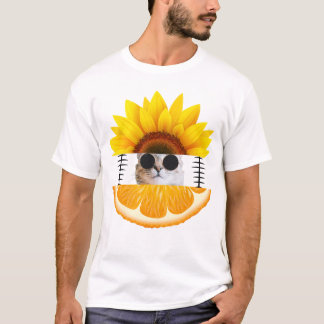 Camiseta Férias de Gato Verão