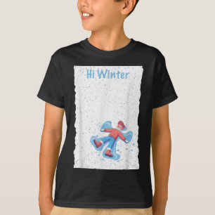 Camiseta Férias de Inverno Esqui Natal Esqui X-mas Esquiand