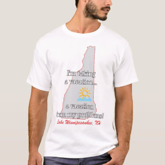 Camiseta férias de meus problemas