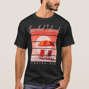 Camiseta Férias De Mulheres Nos Estados Unidos Da Flórida E