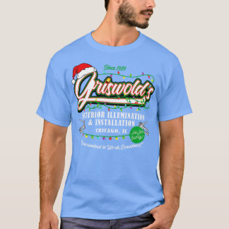 Camiseta Férias de Natal da Iluminação Griswold 89 Dks