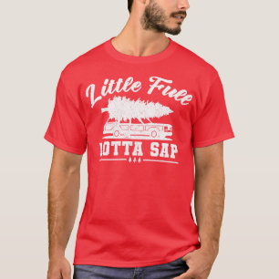 Camiseta Férias de Natal de Lotta Sap de Pequeno Cheio