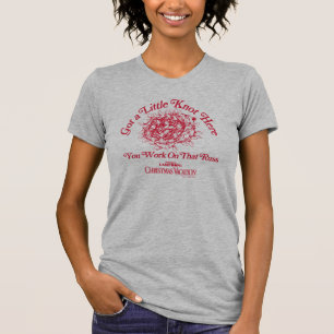 Camiseta Férias de Natal   Dê um nó de tartaruga aqui
