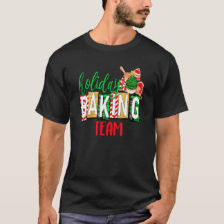 Camiseta Férias de Natal em Equipe de Baking 1