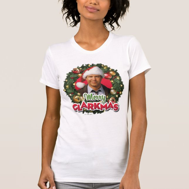Camiseta Férias de Natal | Feliz Clarkmas (Frente)