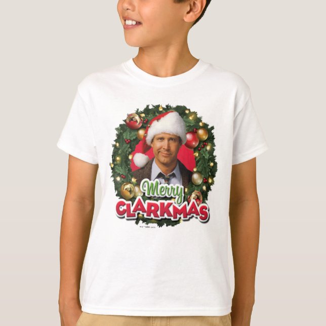 Camiseta Férias de Natal | Feliz Clarkmas (Frente)