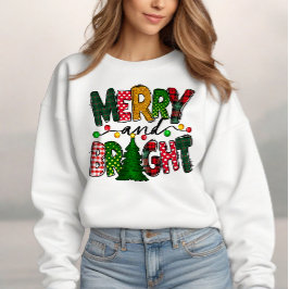 Camiseta Férias de Natal feliz e Brilhante