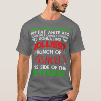 Camiseta Férias de Natal Férias de Jolliest Bunch Feia Nata