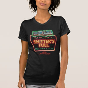 Camiseta Férias de Natal   Sh*tter - Sinal de Neon de Chei
