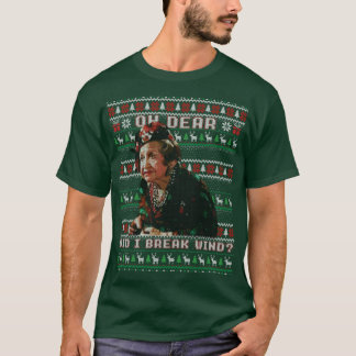 Camiseta Férias De Natal Tia Bethany Eu Acabo De Quebrar